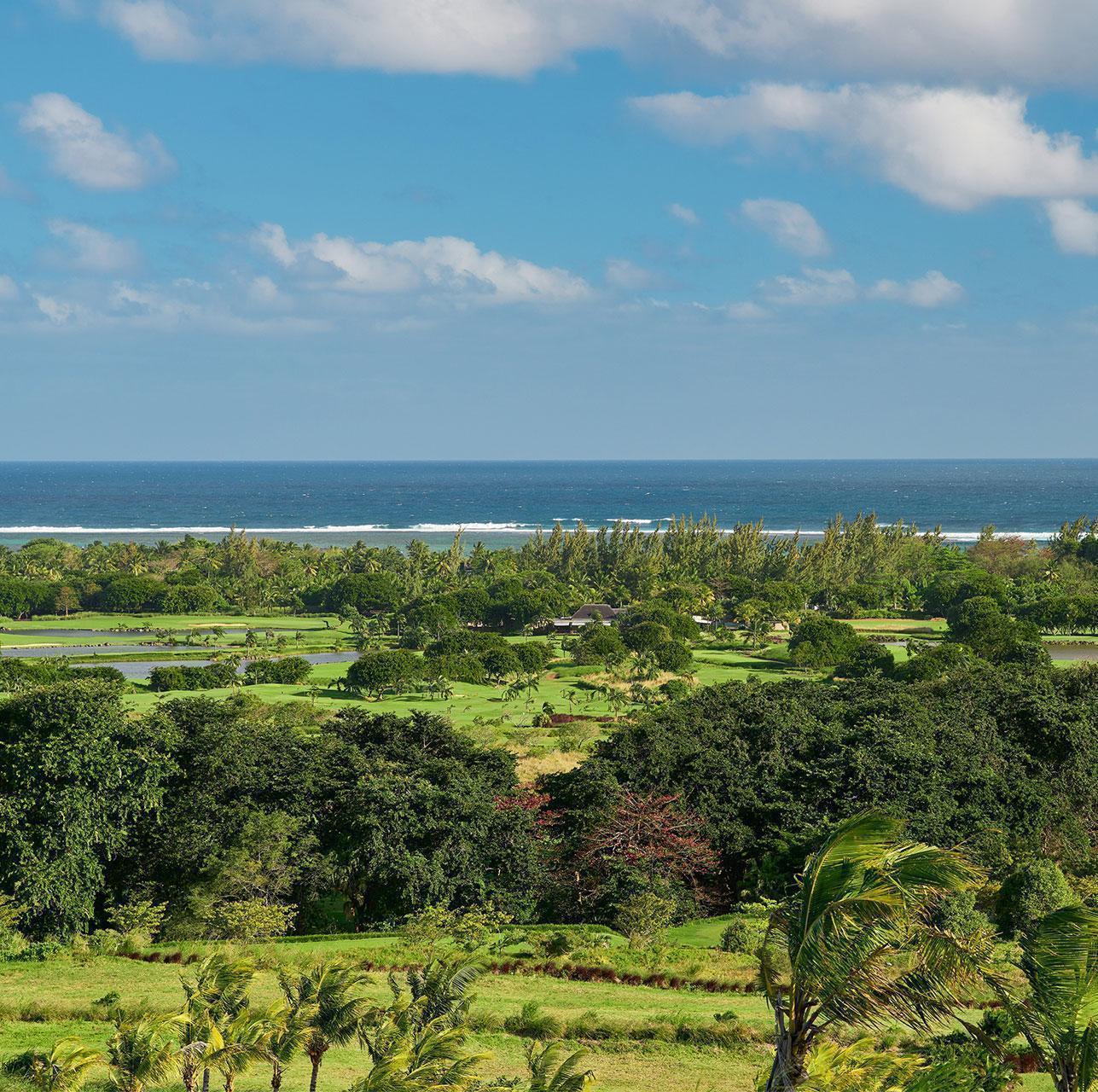 vue mer, south coast mauritius, sea views bel ombre, golf course