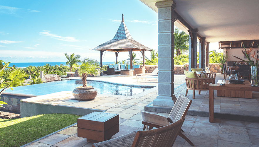 villa classic, luxury classic villa, domaine de bel ombre, heritage villas valriche, luxury villa in mauritius