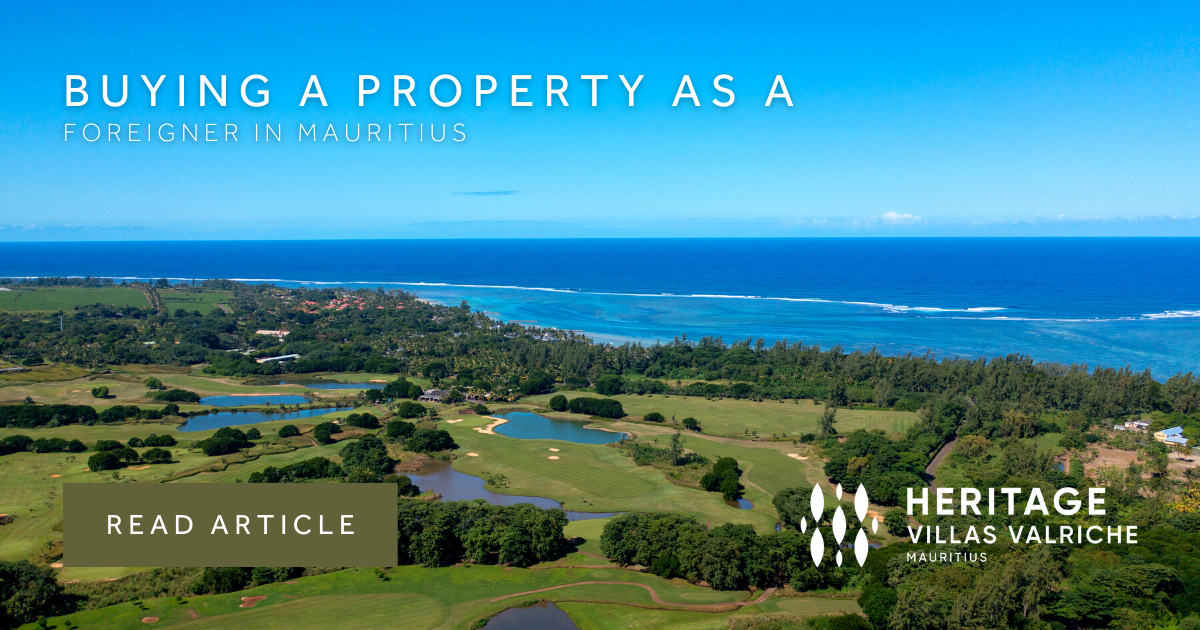 Buying a property as a foreigner in Mauritius